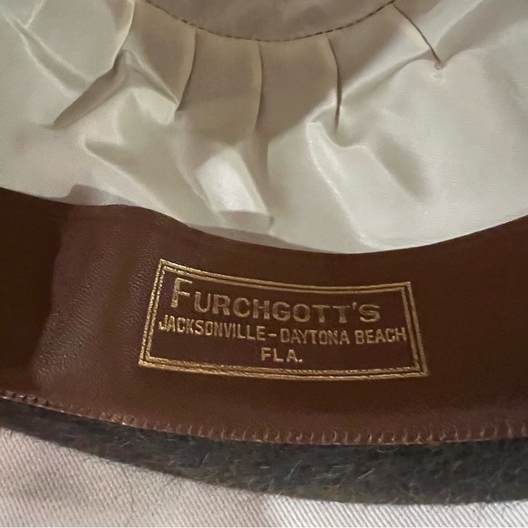 Vintage Mens Wool Fedora Hat - Picture 3 of 15